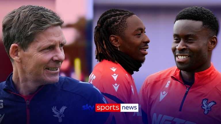 Oliver Glasner: Eberechi Eze and Marc Guehi remain committed to Crystal Palace