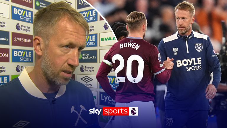 GRAHAM POTTER POST MATCH WEST HAM CHELSEA