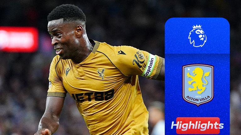 Vertical highlights - Aston Villa vs Crystal Palace