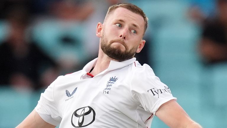 Gus Atkinson, England Test cricket, The Kia Oval (PA Images)
