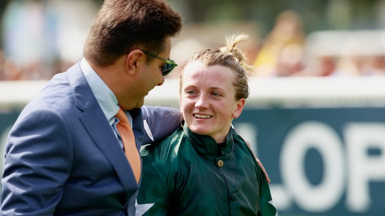 Hollie Doyle with Imad Alsagar