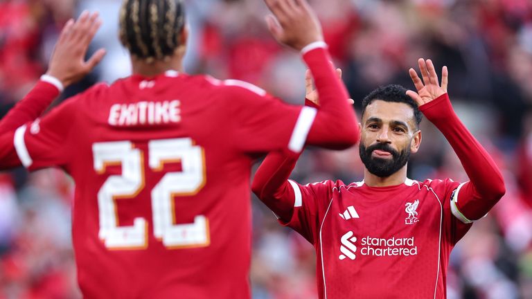 Mohamed Salah scored the opener for Liverpool vs Athletic Club