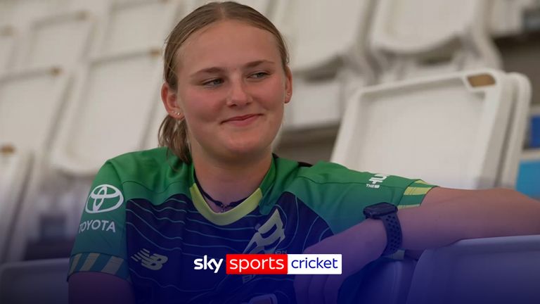 Southern Brave's Tilly Corteen-Coleman reveals her England ambitions 