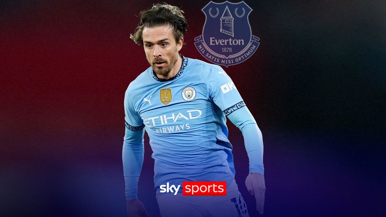 Jack Grealish signs for Everton on a season-long loan deal from Manchester City