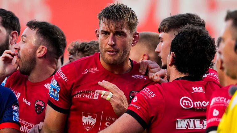 El lanzamiento de Jack Ormondroyd toma el número total de salidas por Salford a los 13 de esta temporada