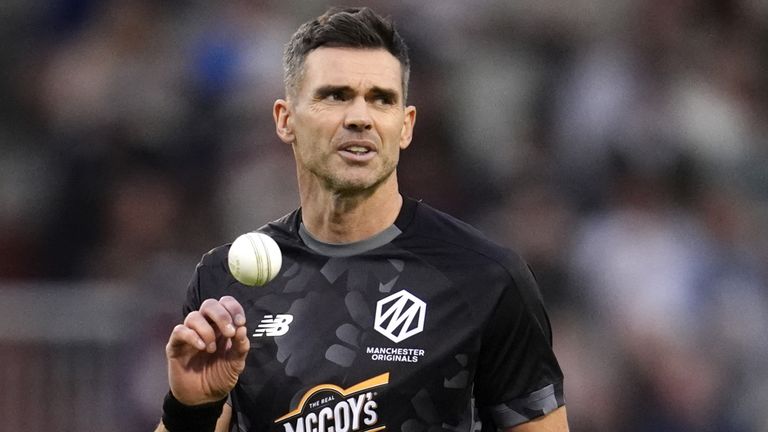James Anderson, Manchester Originals, The Hundred (PA Images)