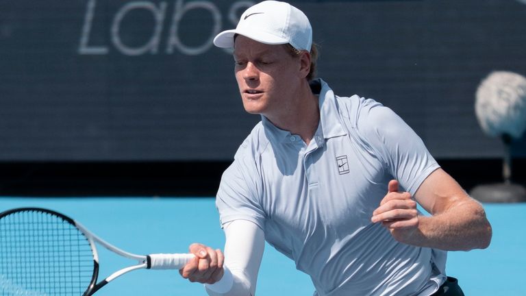 Jannik Sinner will face Carlos Alcaraz in the final of the Cincinnati Open on Monday - live on Sky Sports