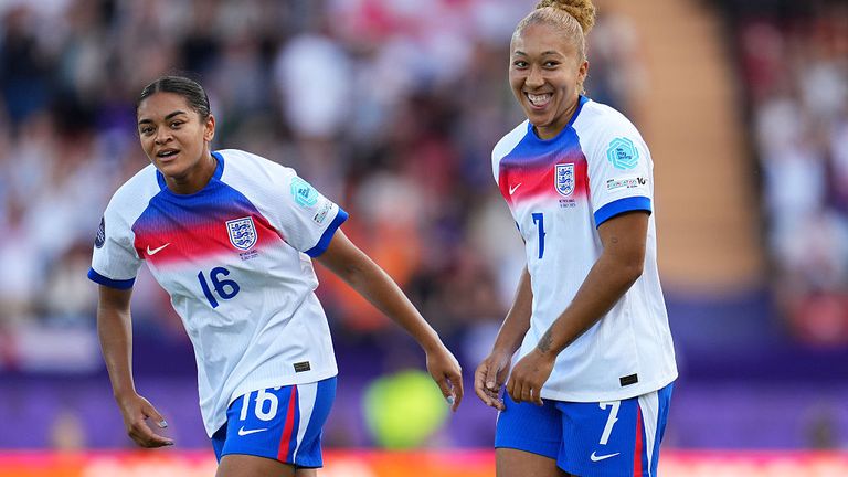 Jess Carter was relieved that Lauren James wasn't the only England player to miss a penalty during the shoot-out win against Sweden