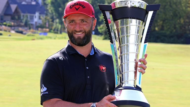 Jon Rahm won the LIV Golf Individual Championship for the second successive year
