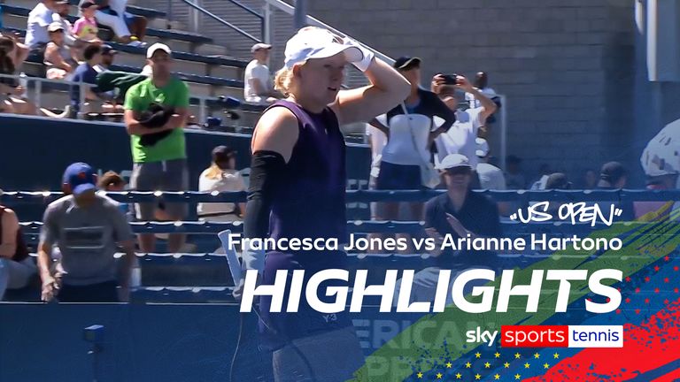 Francesca Jones vs Arianne Hartono | US Open qualifier highlights