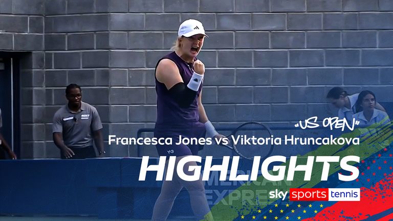Francesca Jones vs Viktoria Hruncakova | US Open qualifier highlights
