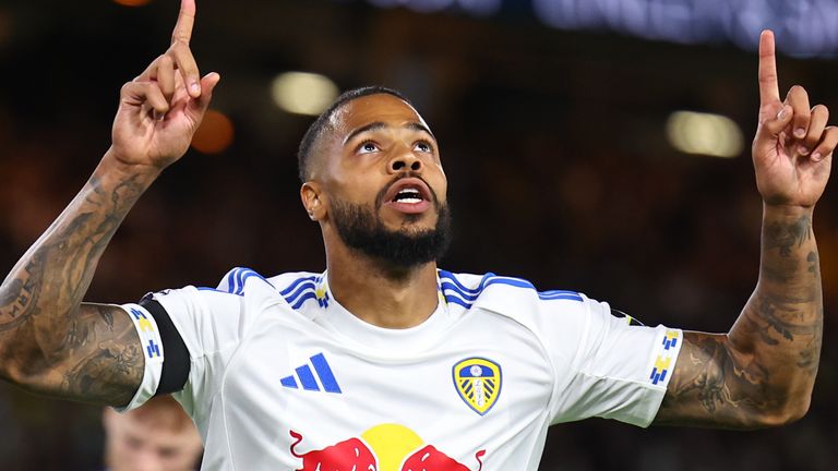 Lukas Nmecha came off the bench to score Leeds' winner from the penalty spot against Everton