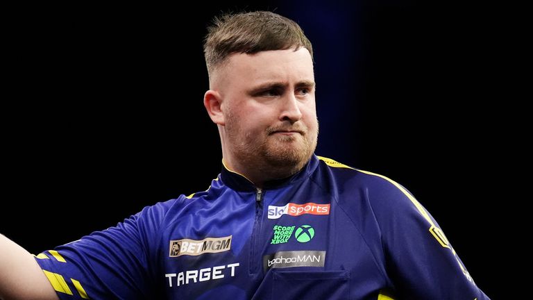 Luke Littler, PDC darts (PA Images)