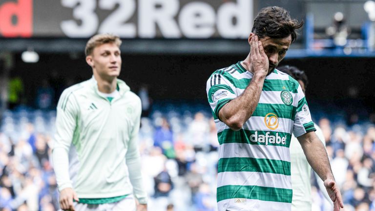 Celtic's Marcelo Saracchi came on for his debut