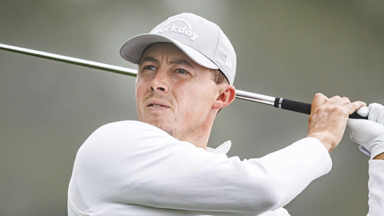 Two-time champion Matt Fitzpatrick was among those on three under par after day one of the weather-affected Omega European Masters.