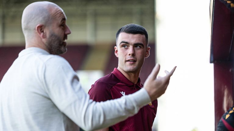 James McFadden (L) hizo 118 apariciones para Motherwell