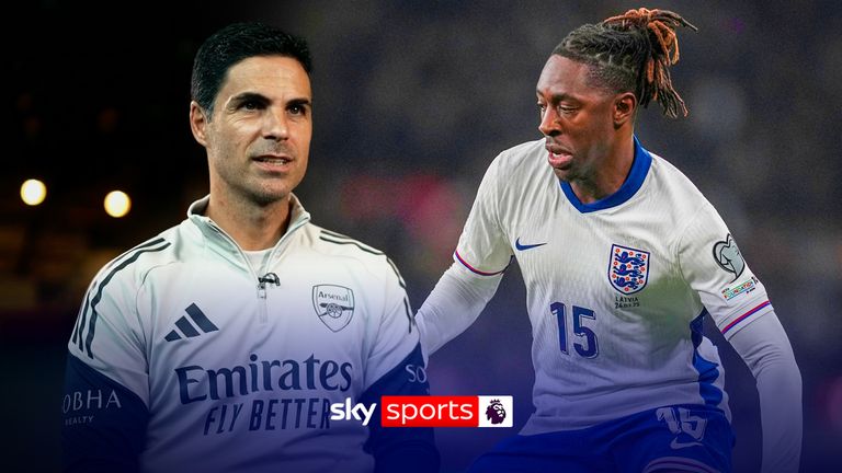 MIKEL ARTETA AND EBERECHI EZE