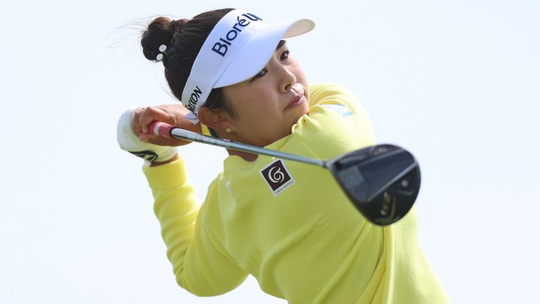 Japonya'dan Miyu Yamashita, 2025 AIG Kadın Açık'ın Royal Porthcawl'daki Dördüncü Günü'nde 3.