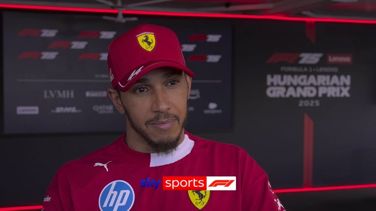 Lewis Hamilton was left frustrated with the performance of his Ferrari after struggling during practice at the Hungarian Grand Prix.