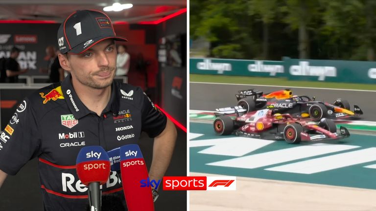 Max Verstappen reflected on his incident with Ferrari's Lewis Hamilton, while Anthony Davidson was at the SkyPad to debate whether the Red Bull driver will be penalised.