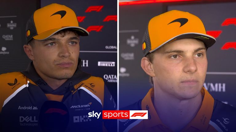 Title rivals and McLaren team-mates Lando Norris and Oscar Piastri gave their thoughts following Friday's practice sessions at the Dutch Grand Prix.