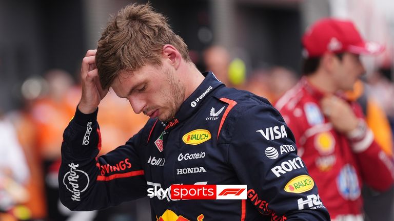 Relive the moments which saw Max Verstappen's title challenge fall apart during the first half of the season.