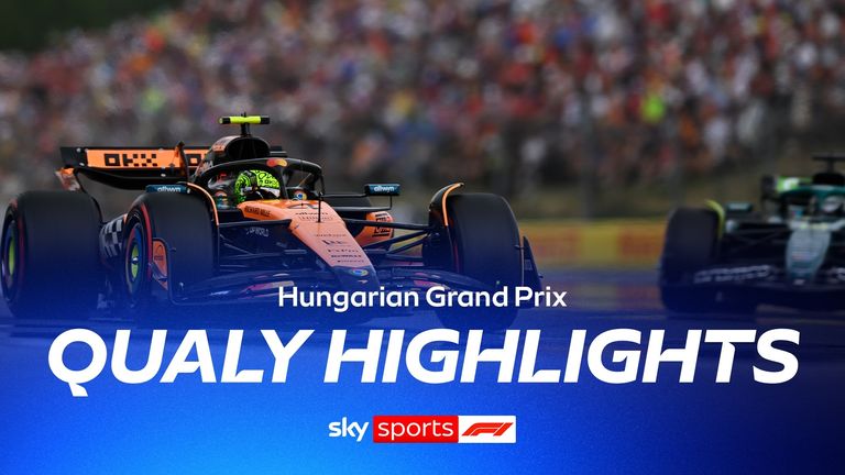 Momentos sobresalientes de calificación en el Gran Premio Húngaro.