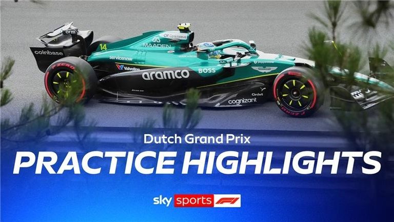 Highlights from Friday's practice sessions at the Dutch Grand Prix.
