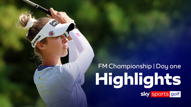 Nelly Korda at he FM Championship