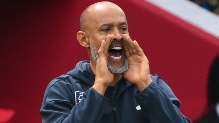 Nuno Espirito Santo, entraîneur-chef de Nottingham Forest