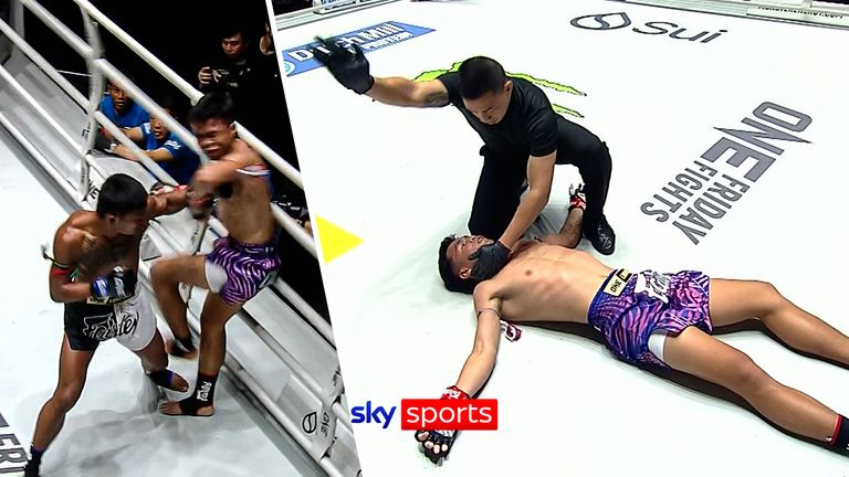 Isannuea ChotBangsaen vs Focus NayoksoywiangyongLamphun from ONE Friday Fights 122