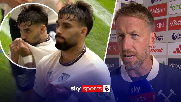 West Ham manager Graham Potter is confident that Lucas Paqueta will be still at the club when the transfer window shuts and alluded to his performance against Nottingham Forest which his commitment to the team.  