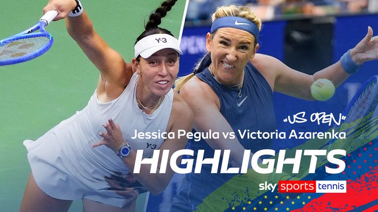Highlights of the third round US Open game between Jessica Pegula and Victoria Azarenka.