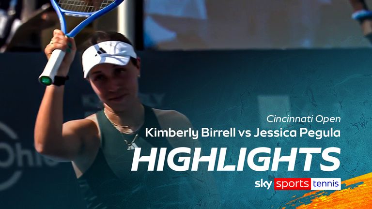 Kimberly Birrell vs Jessica Pegula | Cincinnati Open highlights