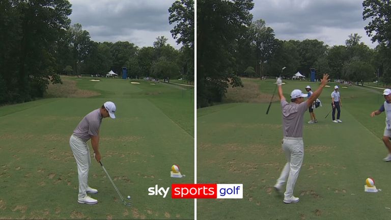 Karl Vilips hole-in-one