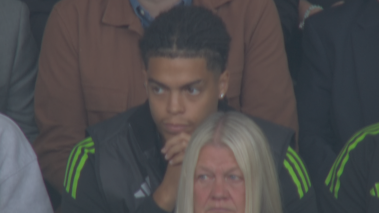 Simpson-Pusey was at Celtic's win over St Mirren