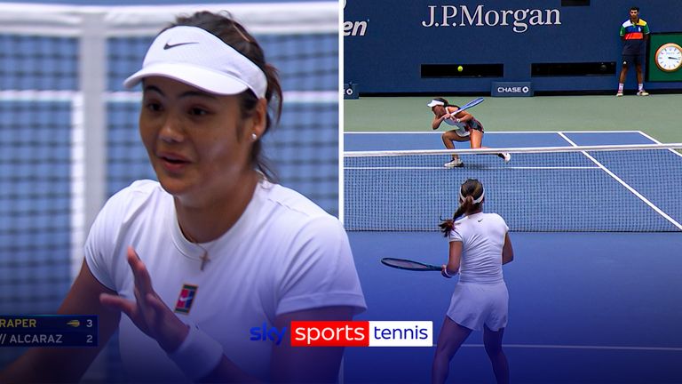 US Open Mixed Doubles | Jessica Pegula ducks to avoid Emma Raducanu winner