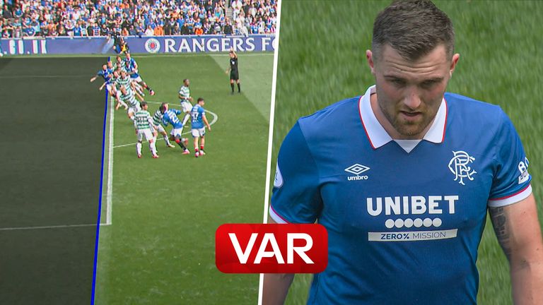 Rangers vs Celtic: Harry Souttar's goal ruled out for offside