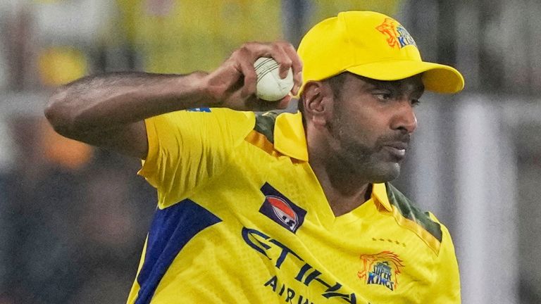 Chennai Super Kings' Ravichandran Ashwin (Associated Press)
