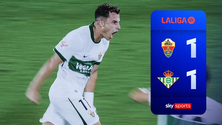 Elche 1-1 Real Betis | LALIGA Highlights