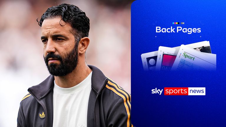 Ruben Amorim discussed on Back Pages Tonight