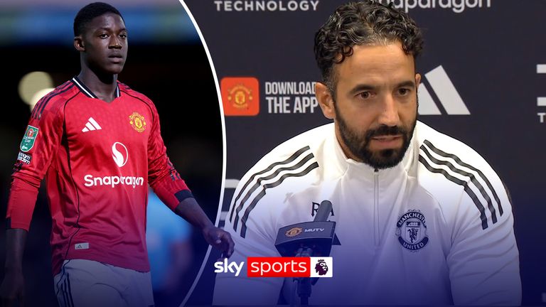 Manchester United head coach Ruben Amorim responds to Kobbie Mainoo transfer rumours