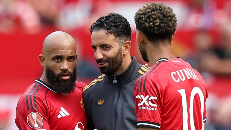 Manchester United boss has praised his side for not being 'boring' against Arsenal despite the defeat