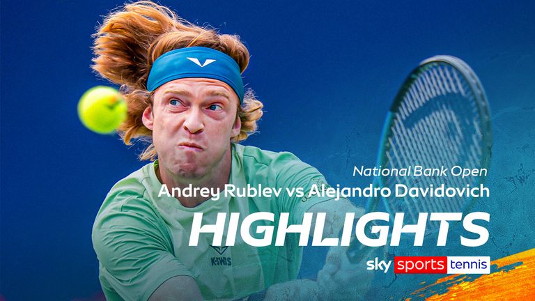rublev tennis highlights