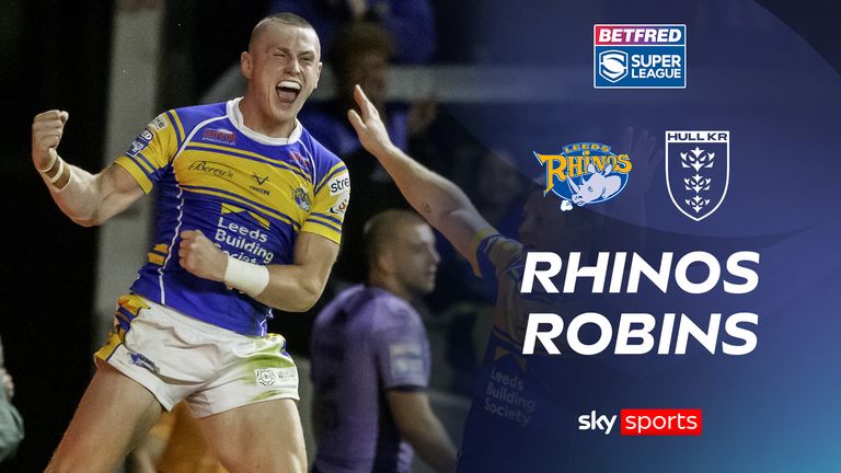 Highlights of the Super League clash between Leeds Rhinos and Hull KR