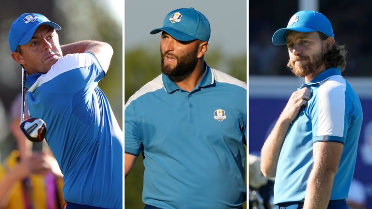 Introducing Team Europe: Donald's line-up chasing historic away victory
