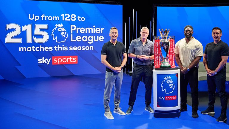  Sky Sports will host its biggest ever season when the Premier League starts