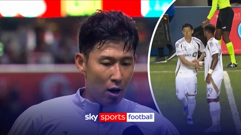 Heung-Min Son reflected on his LAFC debut, where he made an instant impact, scoring the penalty and equalising against Chicago Fire