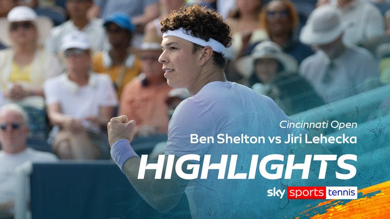Ben Shelton vs Jiri Lehecka highlights Cincinnati Open