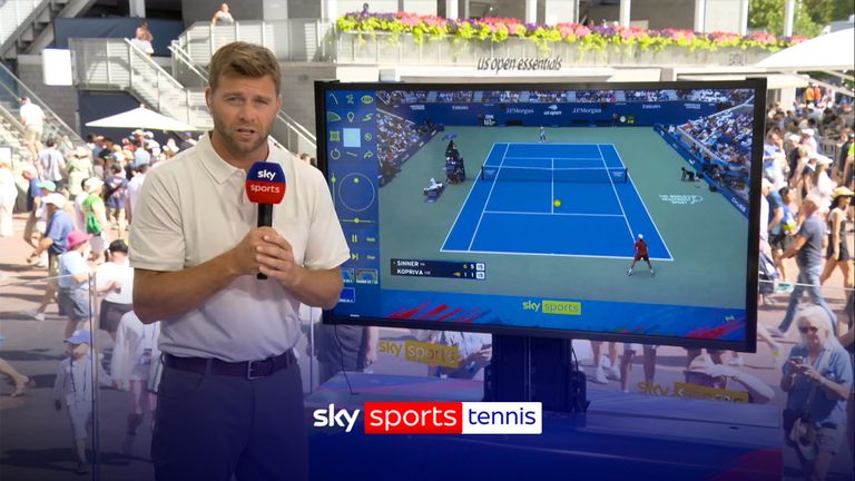 Ryan Harrison on Jannik Sinner